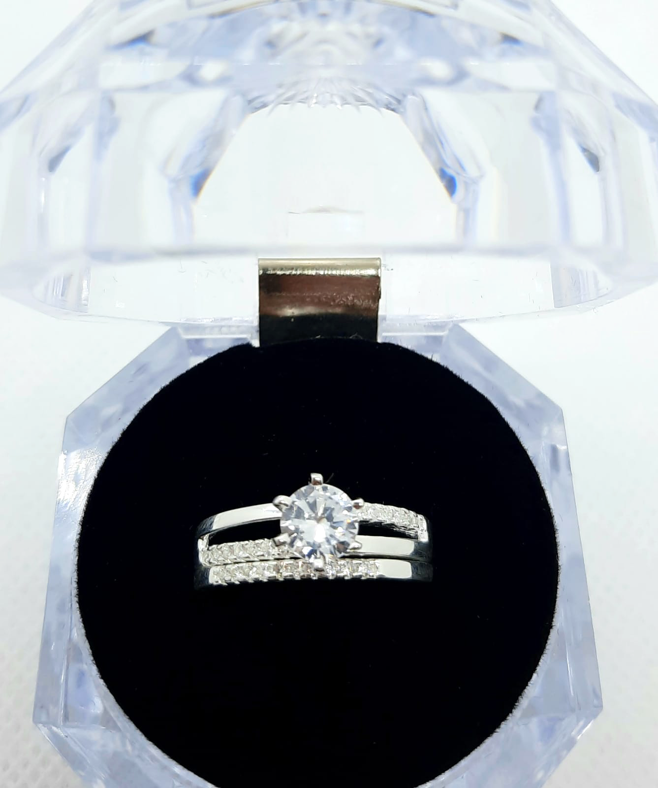 Silver Female Wedding Ring